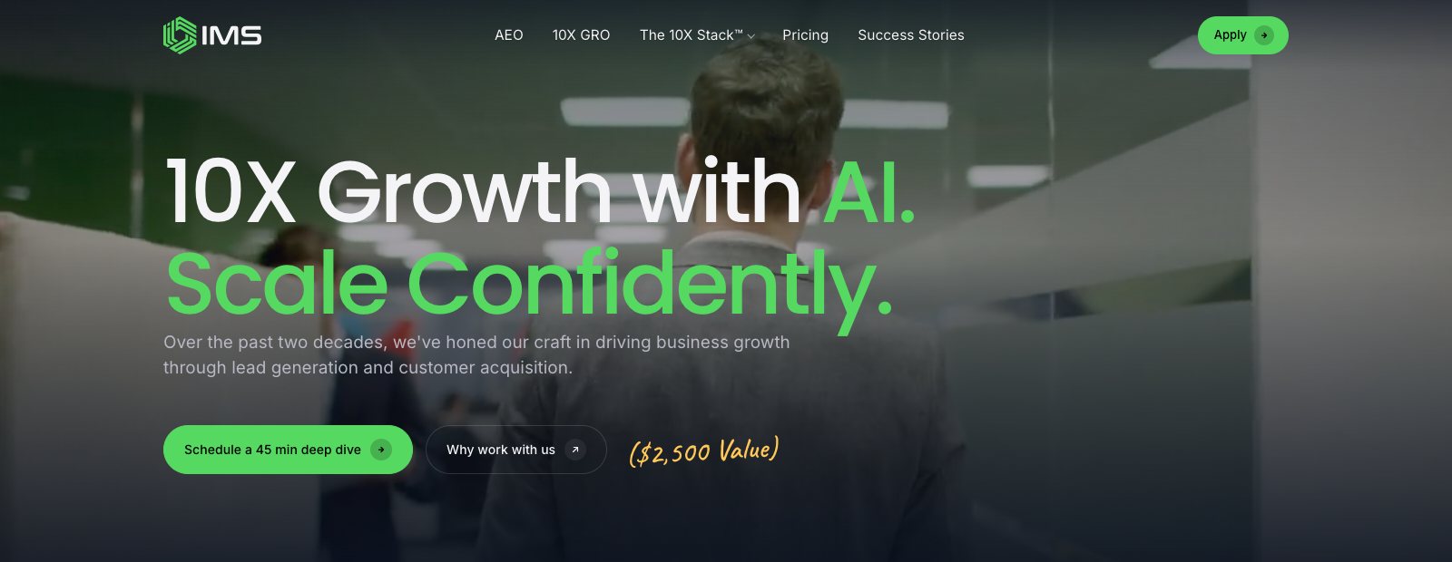 IMS homepage